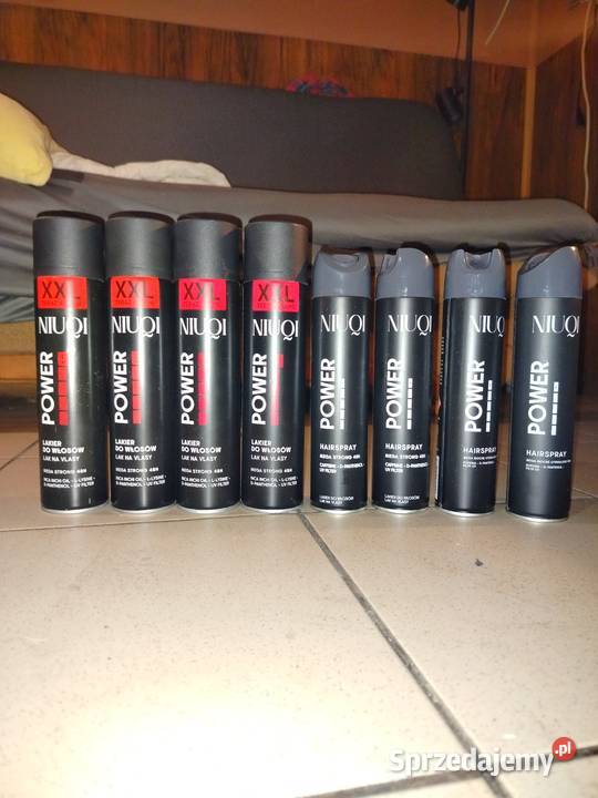 Nowe lakiery do włosów Niuqi XXL 400ml i Niuqi Bydgoszcz