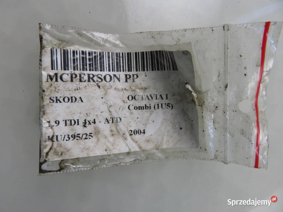 MCPERSON PRAWY PRZEDNI SKODA OCTAVIA I 19 TDI Amortyzatory sprzedam