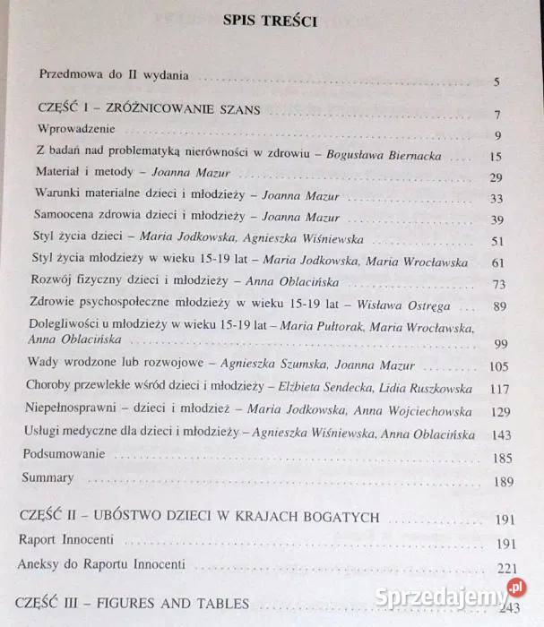 Zdrowie Naszych Dzieci J Szymborski K Chełm