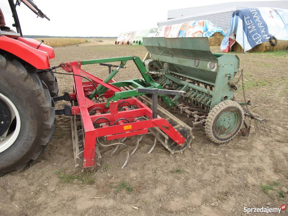 Siewnik Poznaniak i agregat zestaw wielkopolskie Baranów