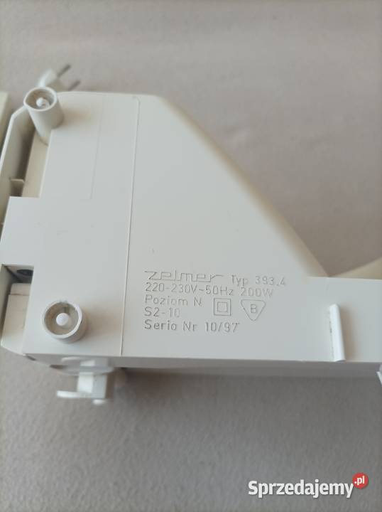 Polska elektryczna krajalnica Zelmer typ 3934 z dolnośląskie Stronie Śląskie