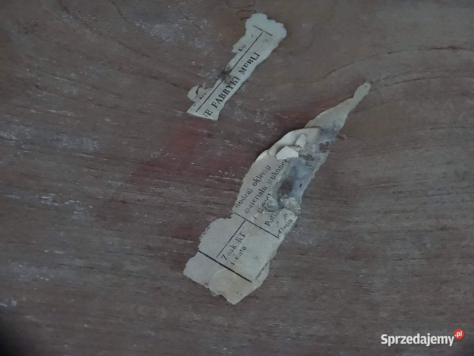 Ława stolik z czasów PRL 56cm Biłgoraj