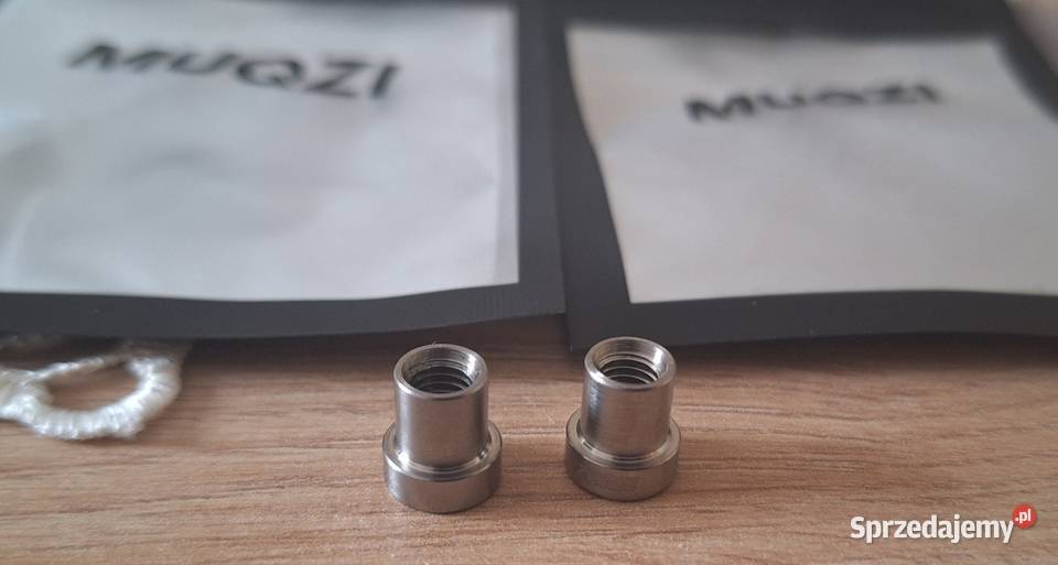 Tytanowe nakrętki M5 do mostka rowerowego Części i akcesoria Gdańsk