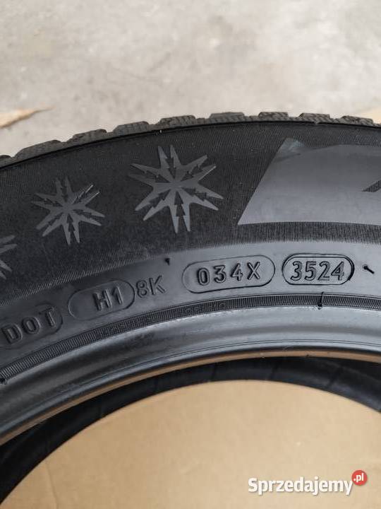 Opony zimowe Michelin Alpin 5 225 55 R17 z roku Motoryzacja Warszawa