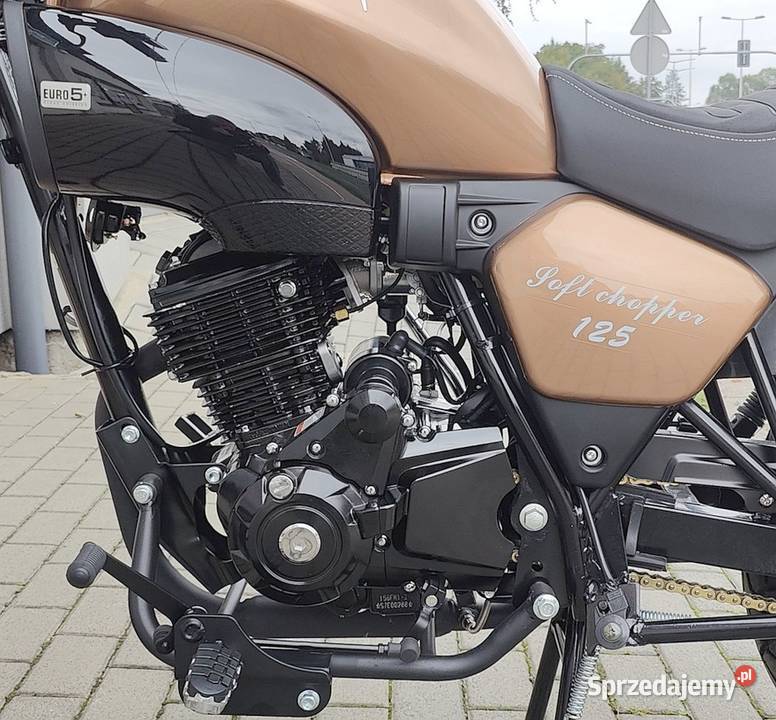 ROMET SOFT CHOPPER 125 EFI EURO 5 2025 SALON śląskie Bielsko-Biała