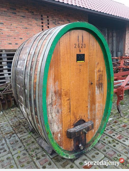 Dębowa beczka winie 2600 L