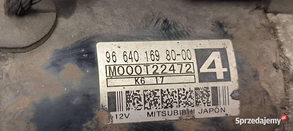 ROZRUSZNIK CITROEN C4 9664016980 Lipno sprzedam