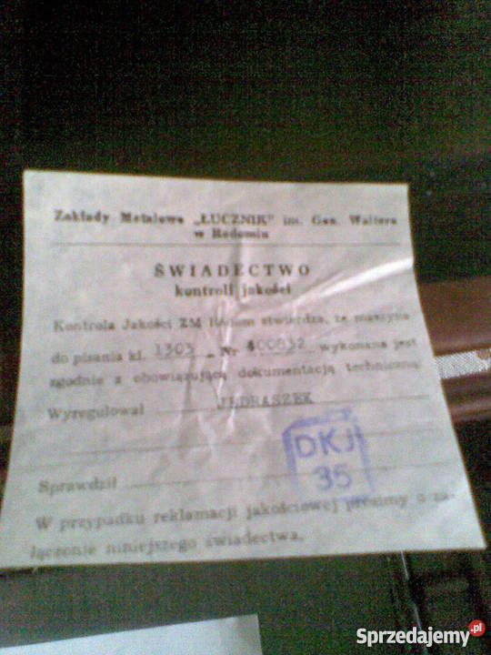 Walizkowa maszyna do pisania Łucznik 1303 dolnośląskie Wrocław