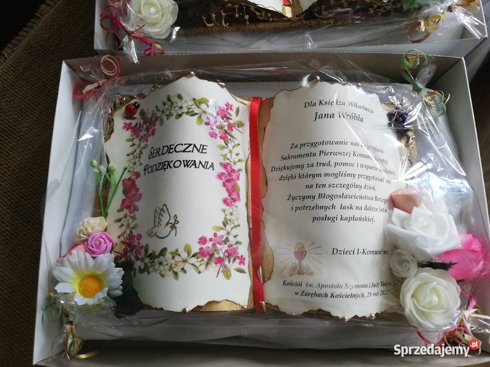 Księgi na Jubileusze śluby chrzcinyKomunię wielkopolskie Śrem