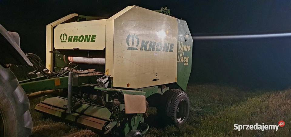 Krone VarioPack 1500 r2007 siatka sznurek rotor Dobrzyniewo Duże