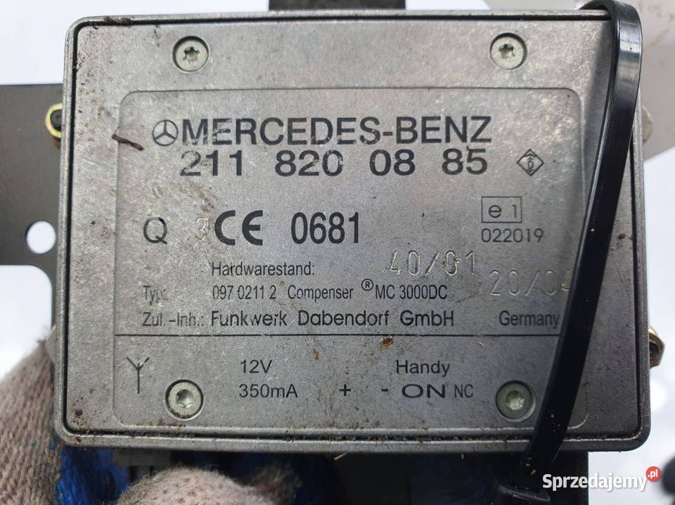 MODUŁ MERCEDES BENZ SKLASA W220 2118200885 Lipno sprzedam