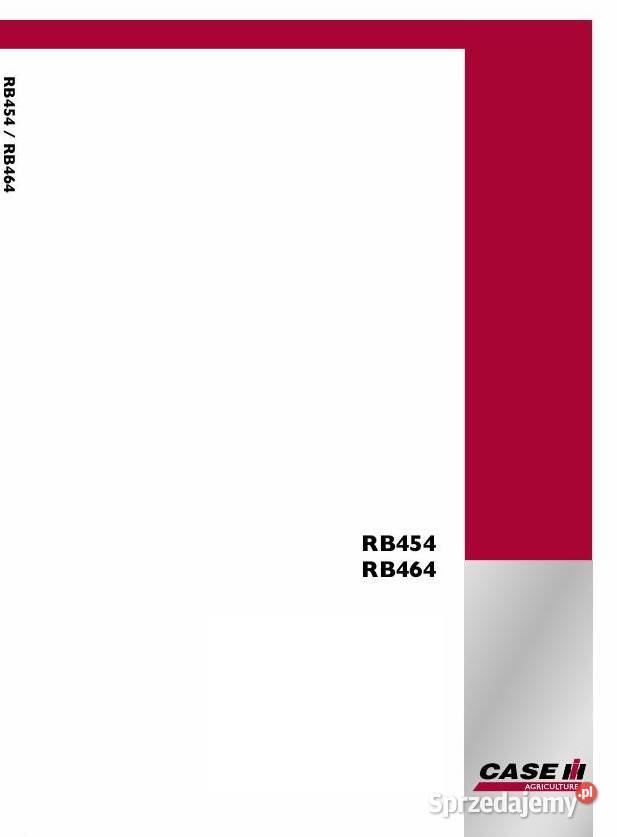 Instrukcja obsługi CASE IH CVX 130 CVX130 Szamotuły sprzedam