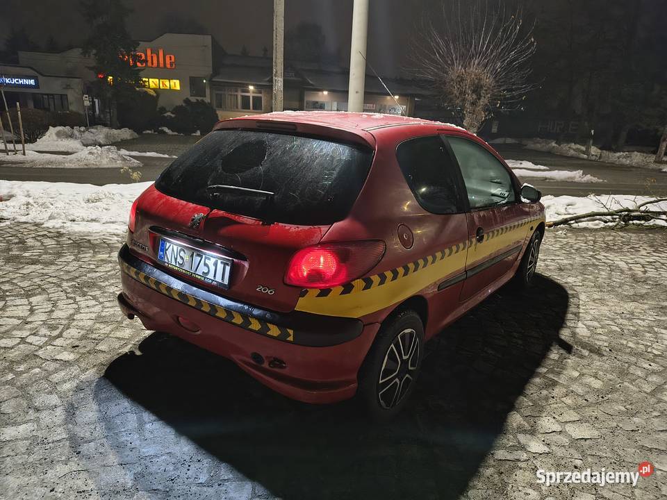 Sprzedam Peugeot 206 Doinwestowany benzyna Nowy Sącz