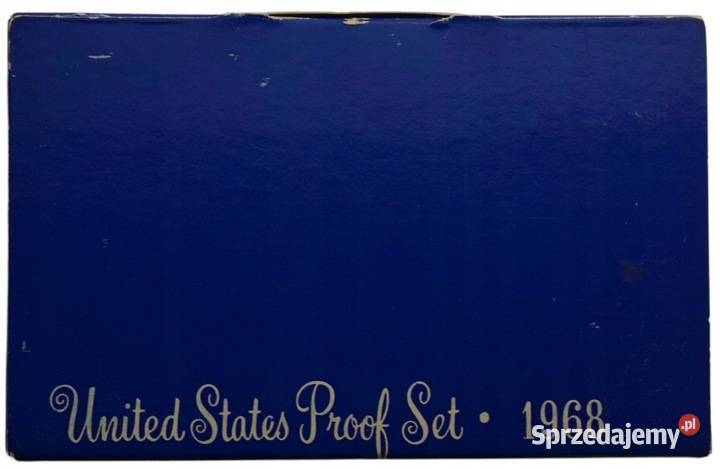 monety USA Proof Set 1968 S San Francisco Warszawa