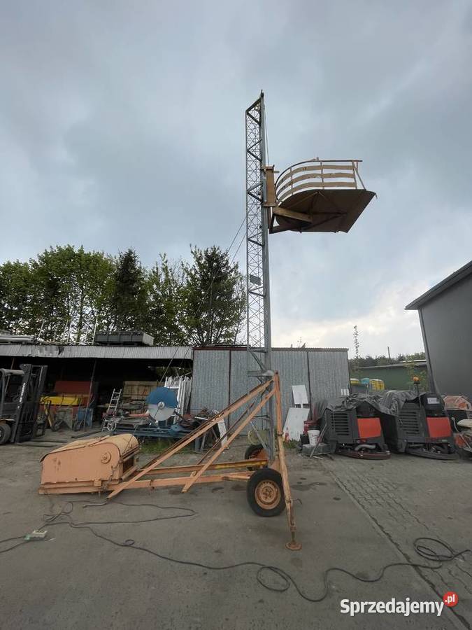 Winda budowlana HERZOG 600 wciągarka wyciąg Ślesin
