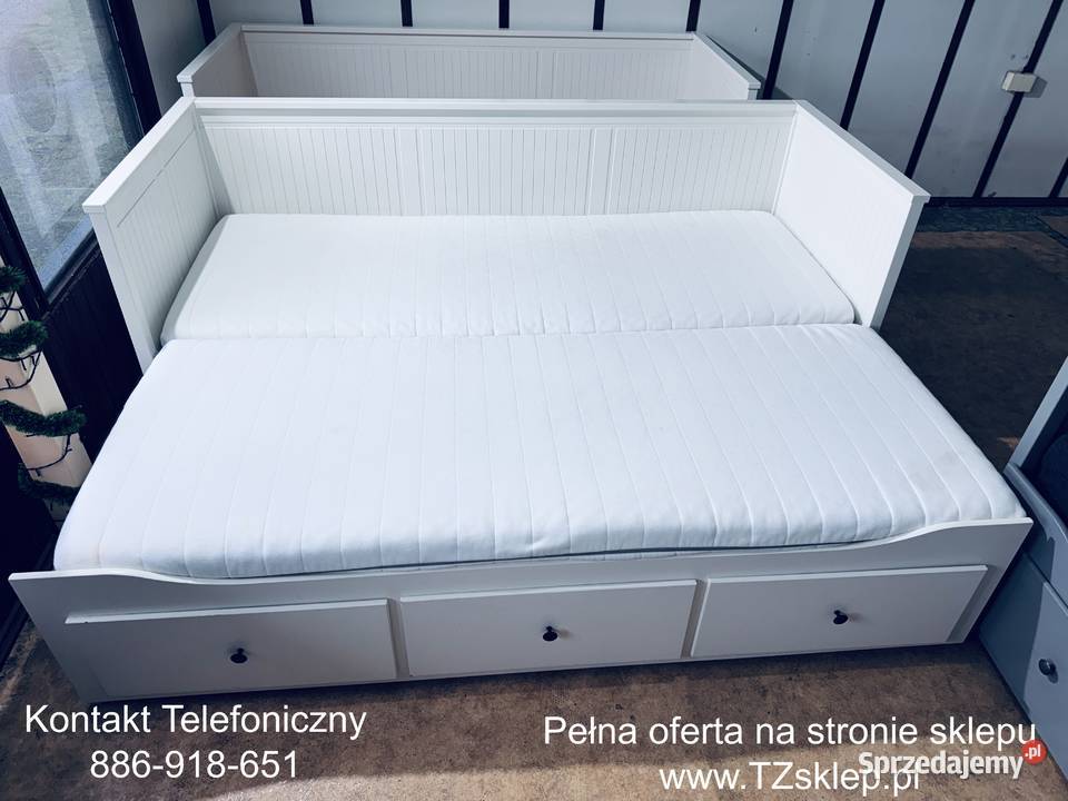 IKEA HEMNES Leżanka łóżko z 3 szufladami 2 Rybnik