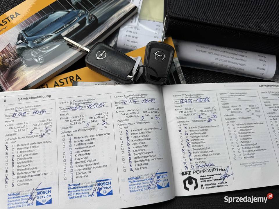 Opel Astra J 14 Turbo 120 2014r 152 505 Kombi podkarpackie