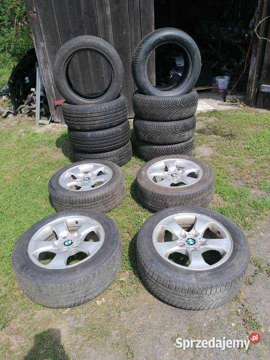 koloa BMW X3 E83 zimowe letnie alufelgi 17 Samochodowe Ladeniska