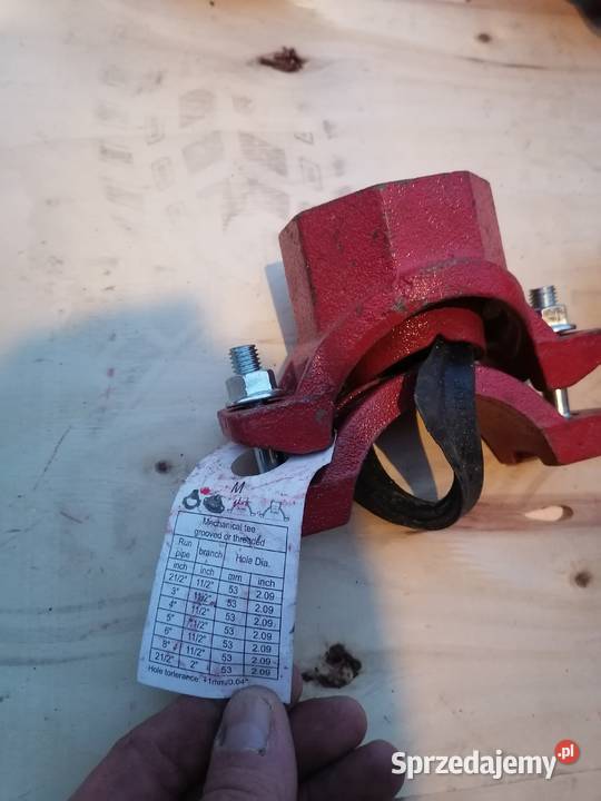 Łącznik rurowy system ppoż mufa Pozostałe Wołomin