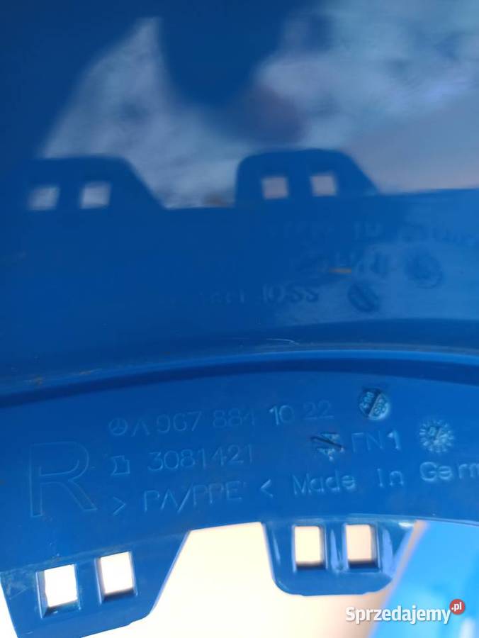 MERCEDES ATEGO III POLIK PRAWY NAROŻNIK KABINY lubuskie Bieleń