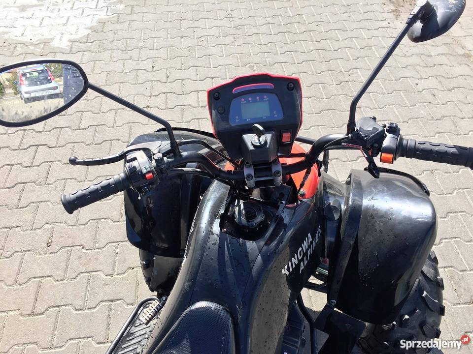 Super Quad Bashan 150 Kingway Alpinus Stan Krotoszyn