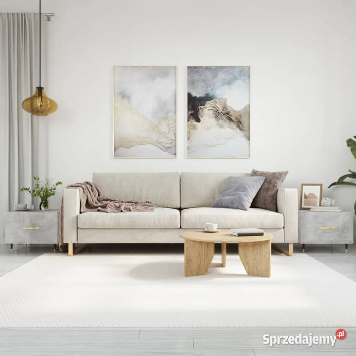 Stoliki kawowe 2 szarość betonu 50x50x40 mazowieckie Warszawa