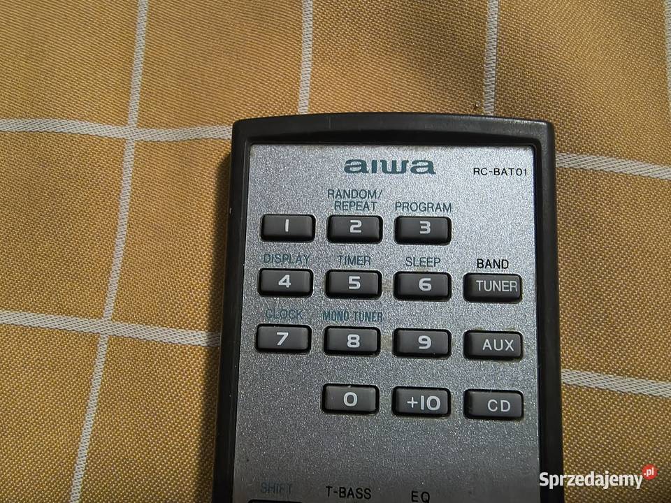 Orginalny pilot AIWA do wieży