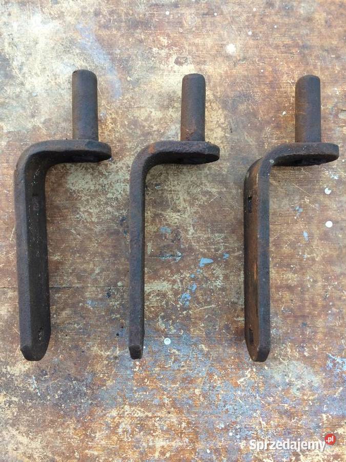 Stare zabytkowe zawiasy mocne okucia do drzwi 3 Pozostałe