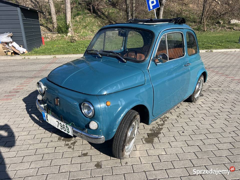 Fiat 500 Piekny oldtimer Karpacz