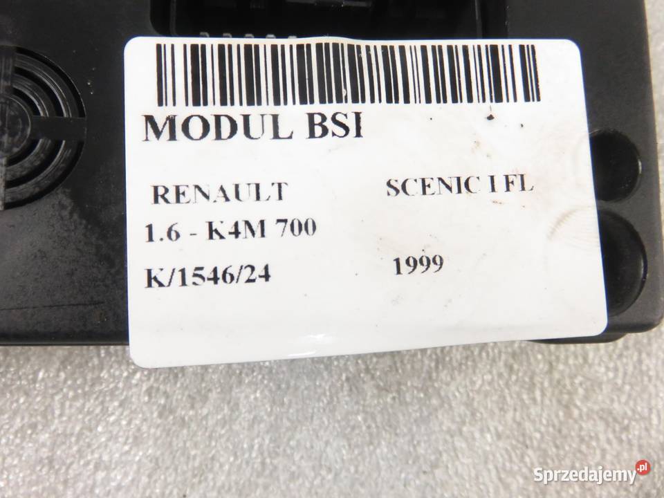 BSI RENAULT SCENIC I FL 16 7700436246 Części samochodowe