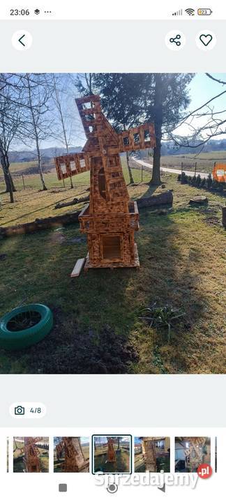 Wiatrak ogrodowy lubelskie Mokrelipie