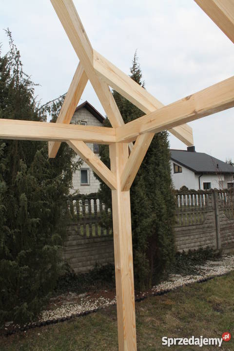 Altana KONSTRUKCJA ALTANY 34x34m Altanka Pergola