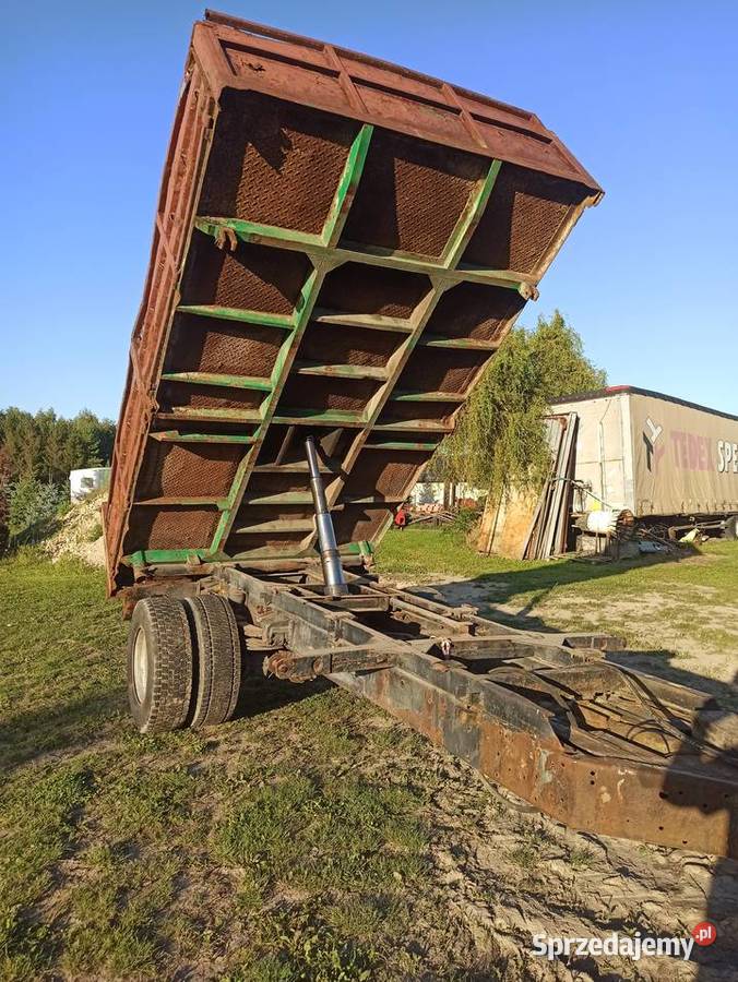 Przyczepa jednoosiowa wywrotka kiper Chełm