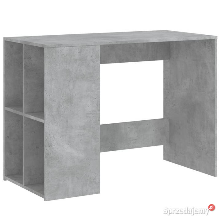 Biurko szarość betonu 102x50x75 materiał mazowieckie