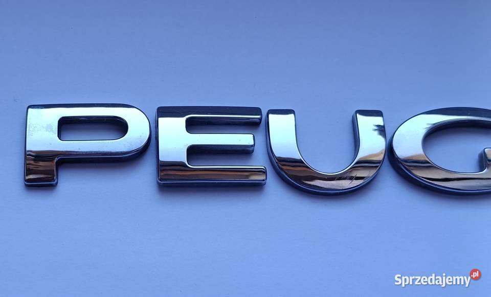 Napis emblemat Peugeot 308 sw 0811r Części samochodowe Lipno