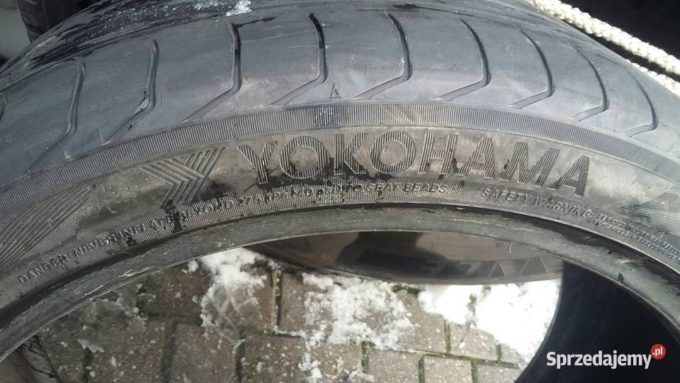 sprzedam opony yokochama advan sport n2 bieżnik osobowe Opony śląskie Knurów