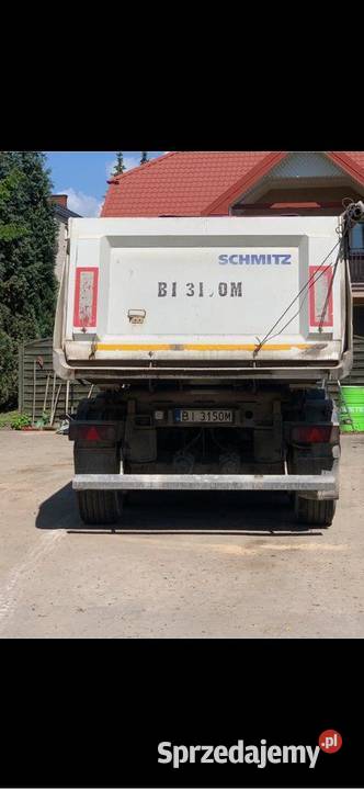 Naczepa Schmitz Wywrotka 26m3 2011r pełny VAT Białystok