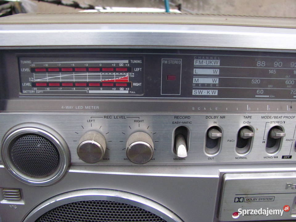 Radio radiomagnetofon przenośny Panasonic RX5500 Łódź