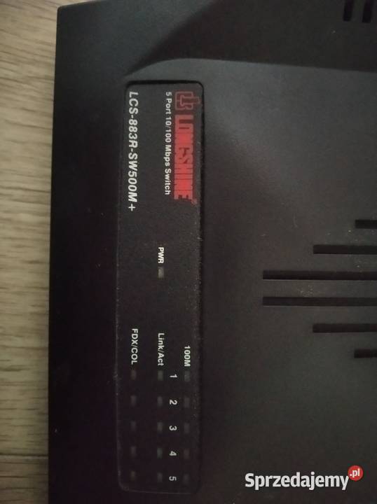 switch Longshine LCS883RSW500M switch Wysokie Mazowieckie