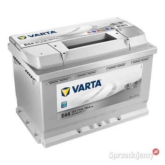 Akumulator VARTA Silver Dynamic E44 77Ah 780A EN osobowe Tczew sprzedam