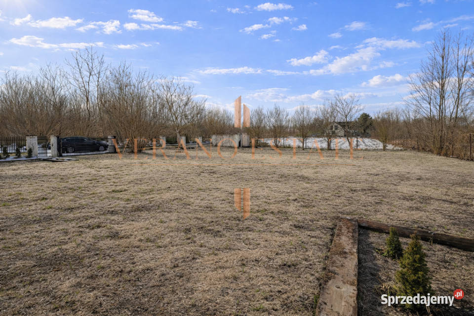 Działka z mediami i WZ 952 m Radom Godów mazowieckie