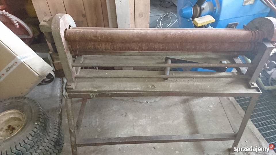 Walcarka do blachy i prętów ręczna Lubań