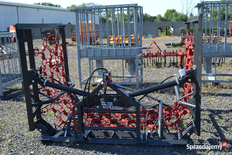 Włóka łąkowa 5 m składana hydraulicznie Olesno sprzedam