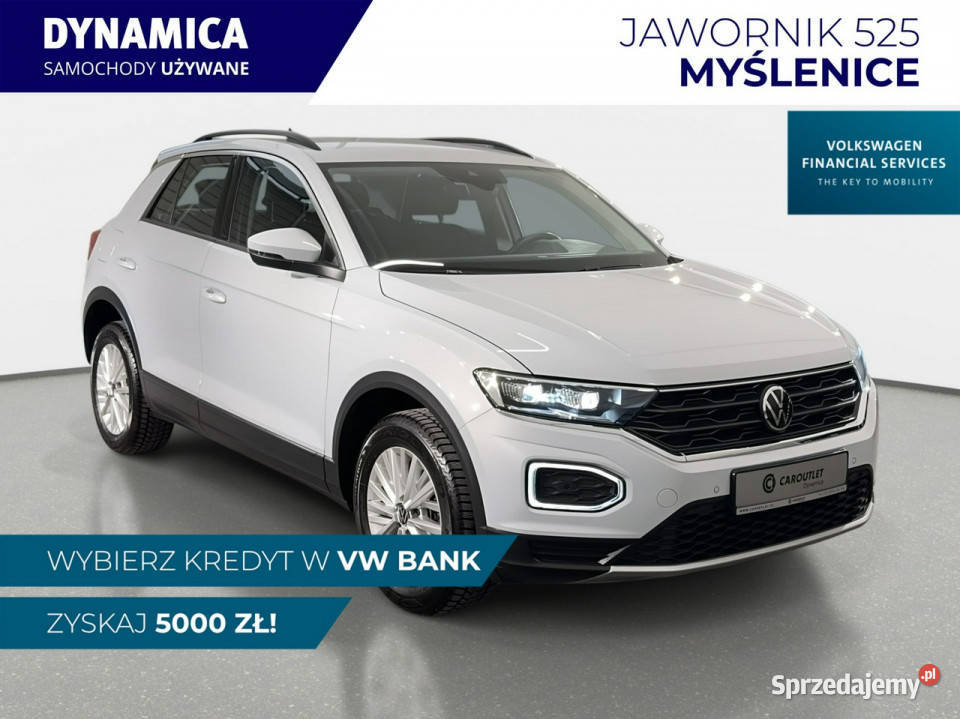 Volkswagen TRoc VAT 23 Advance 10TSI 110 M6 klimatyzacja Myślenice