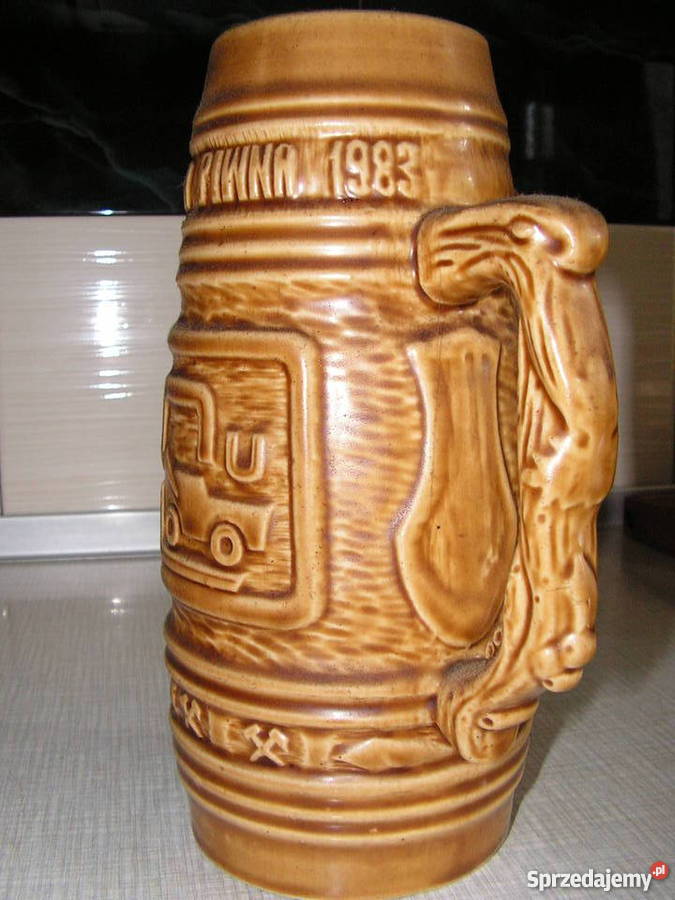 dwa ciekawe kufle Birofilistyka łódzkie