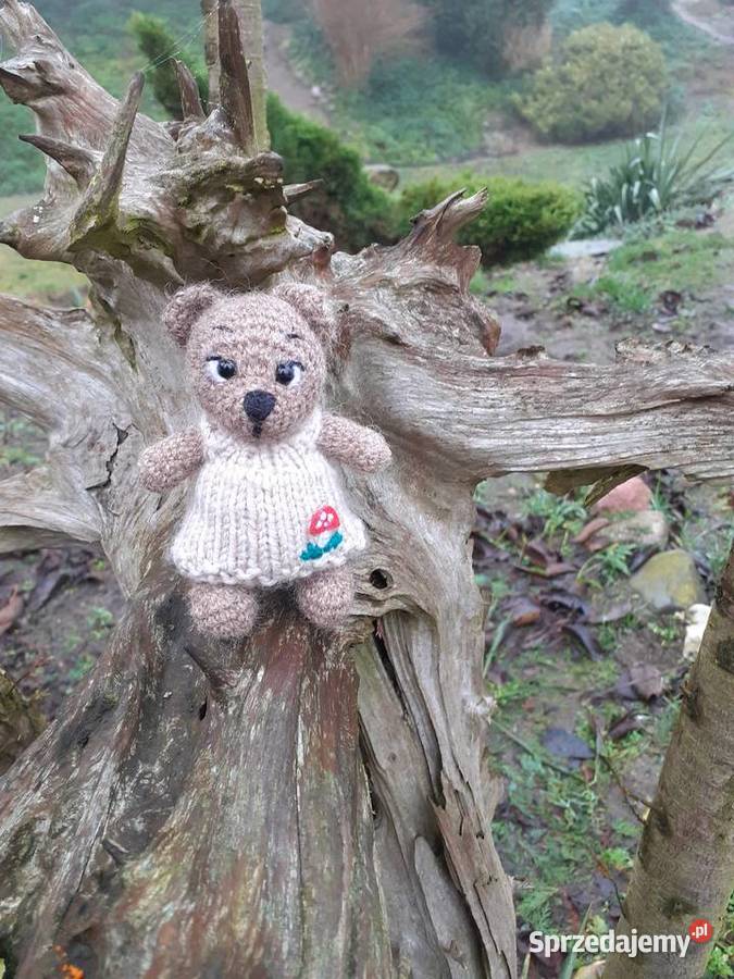 Misiu na szydełku 3 Maskotki Nakło nad Notecią sprzedam