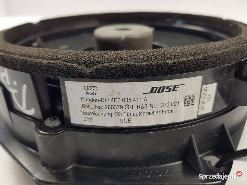 GŁOŚNIK S8 D3 4E0035411A Lipno sprzedam