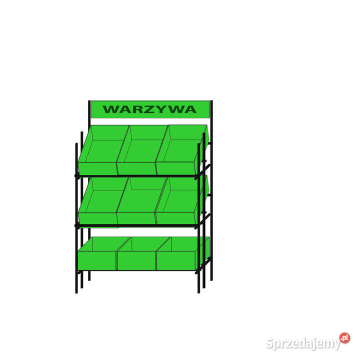 Regal na warzywa i owoce Łódź