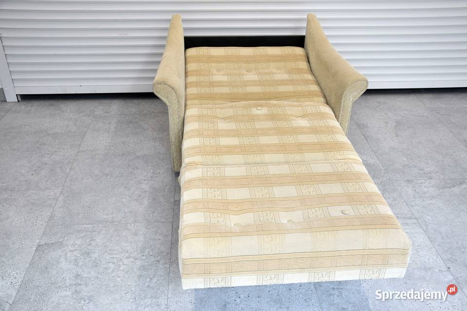 fotel rozkładany funkcja spania stan idealny Olsztyn