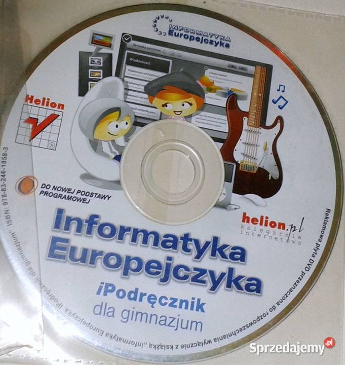 Informatyka Europejczyka Podręcznik gimnazjum Rok wydania 2010
